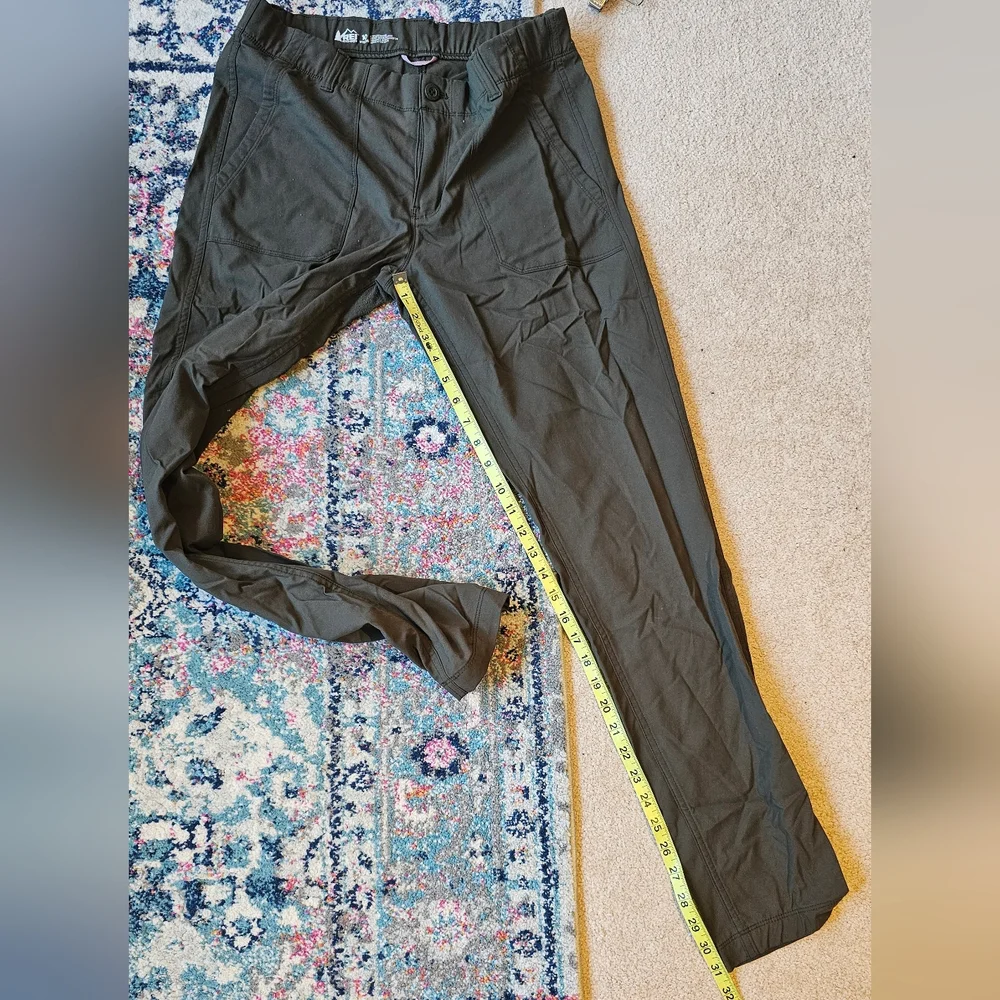 Olive Green Taereen REI Pants Size 10 - Picture 9 of 9